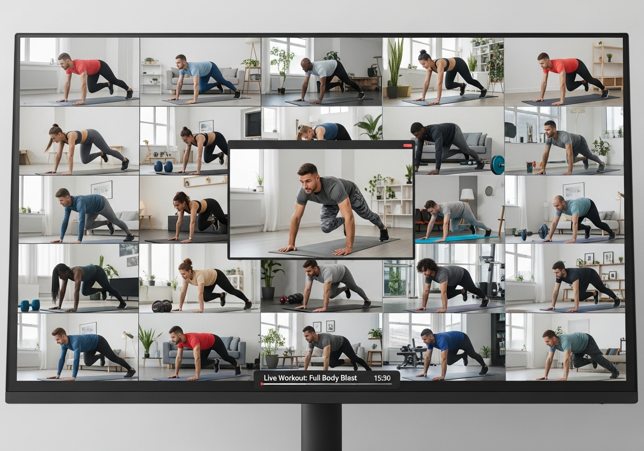 Групповая онлайн-тренировка